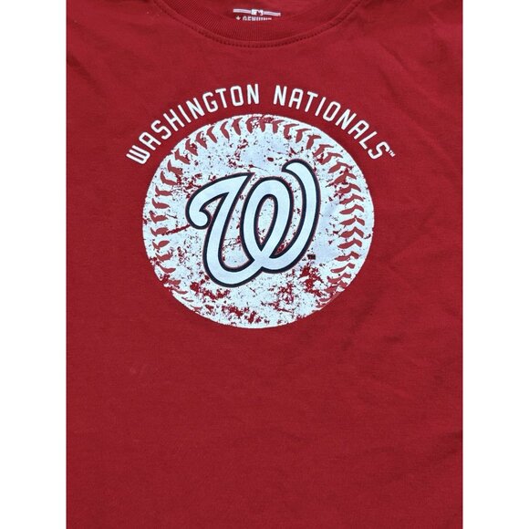 Genuine Merchandise Washington Nationals Girls T-Shirt Size XS MLB Official Tee - Picture 2 of 6